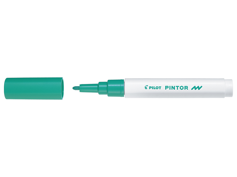Image of Fiberpenna Pilot Pintor - Fine - Grön (6F) 541452 4902505541452