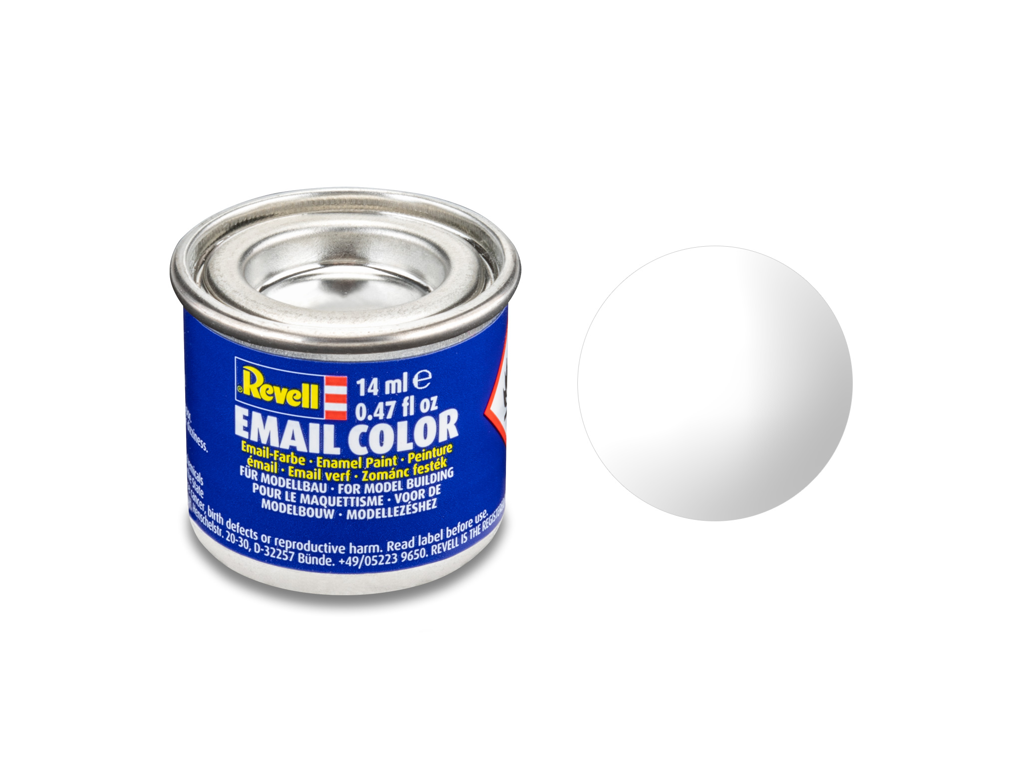 Image of Hobbyfärg Revell Enamel 14 ml. clear, gloss 632101 42022633