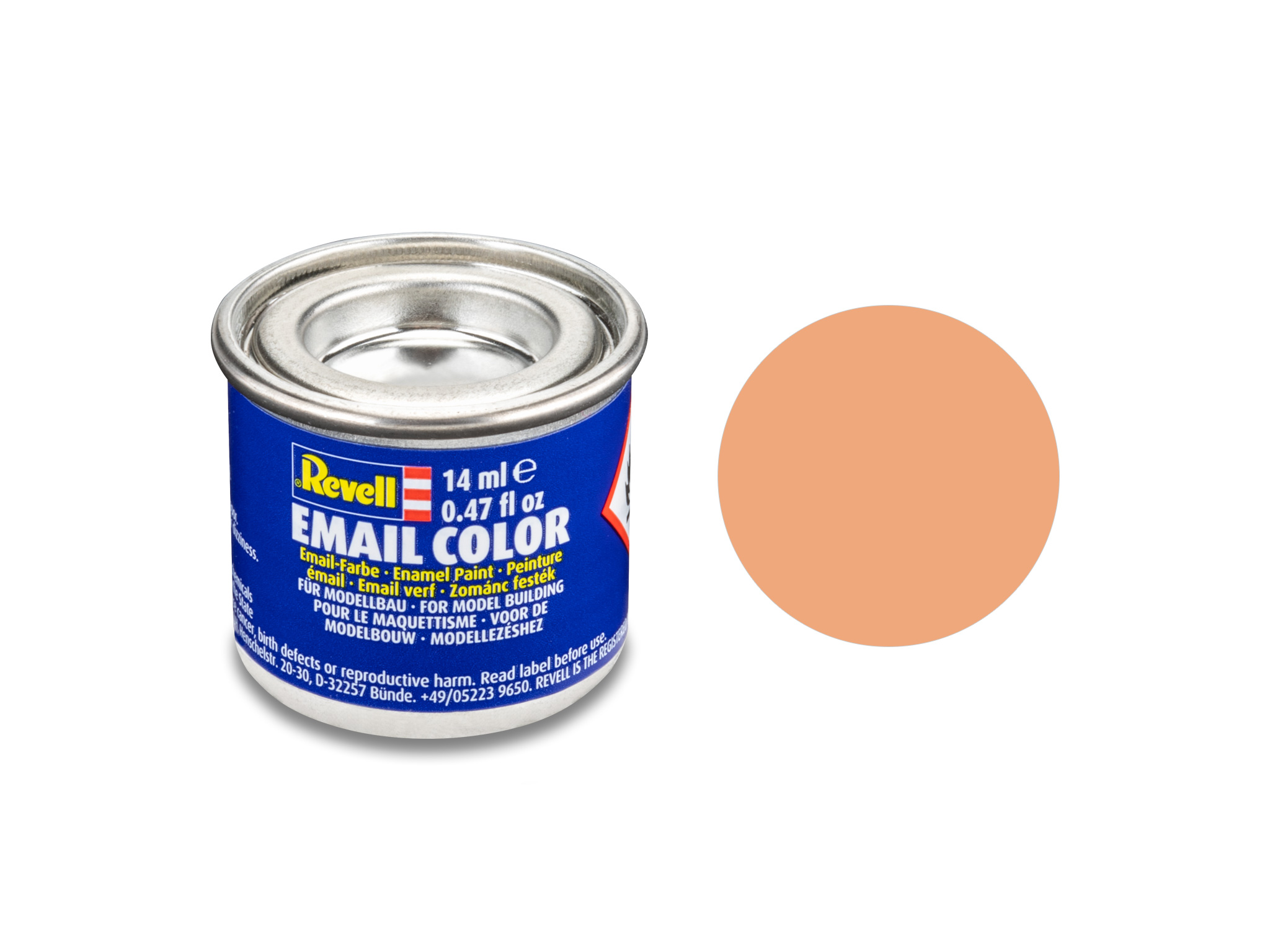 Image of Hobbyfärg Revell Enamel 14 ml. flesh, mat 632135 42022794