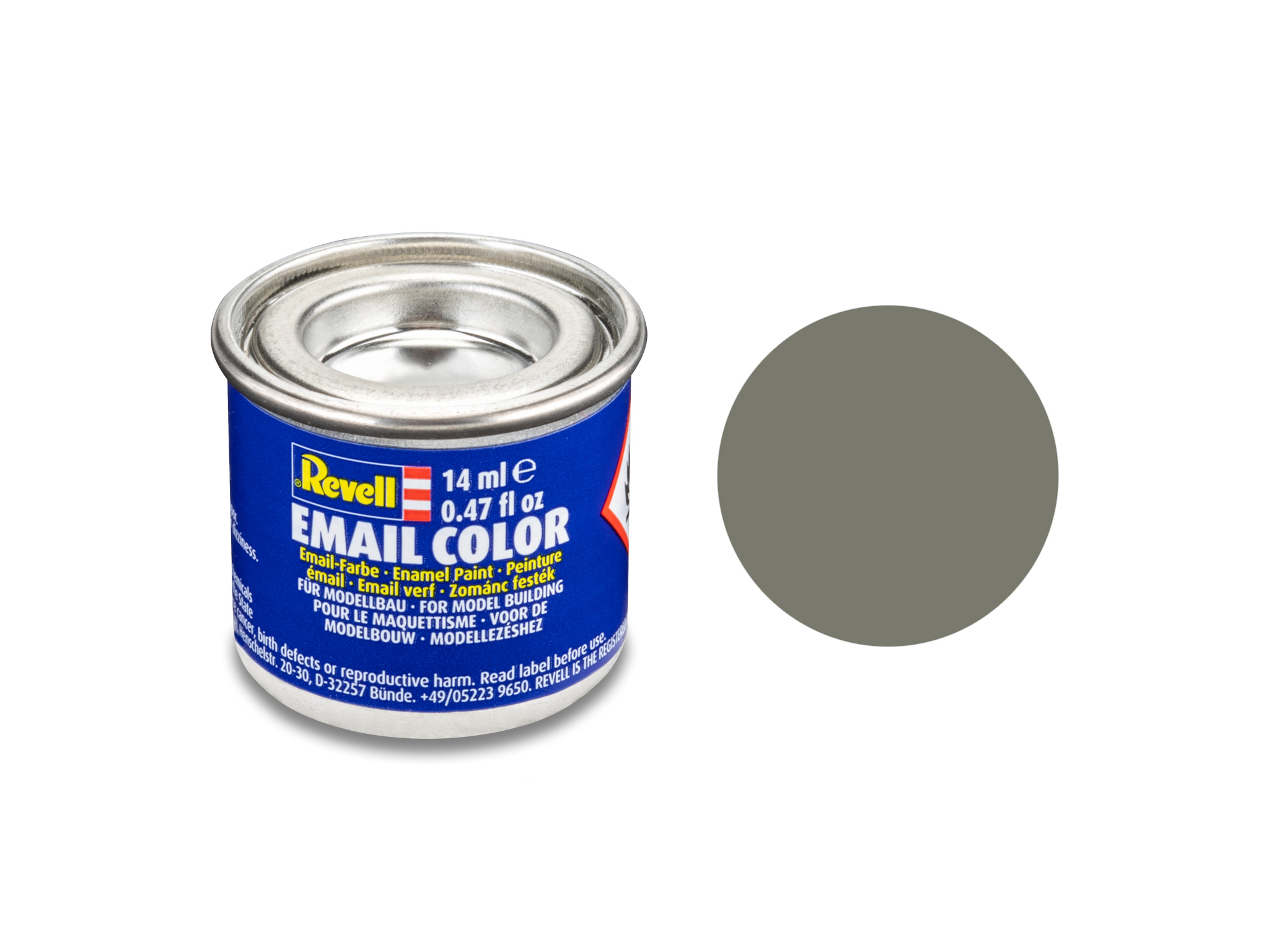 Image of Hobbyfärg Revell Enamel 14 ml. light olive mat 632145 42022831