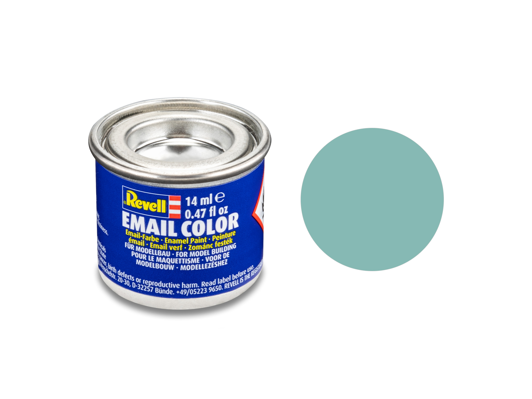 Image of Hobbyfärg Revell Enamel 14 ml. light blue mat 632149 42027553