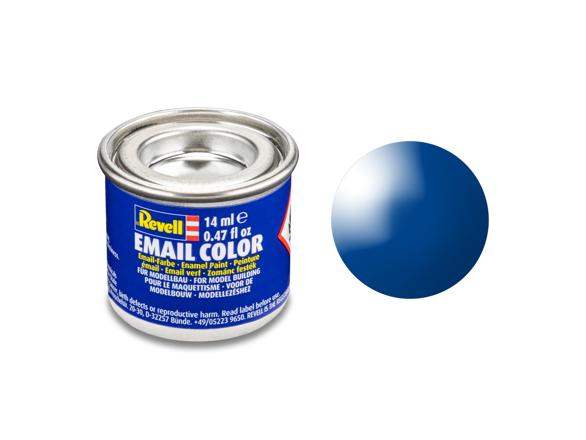 Image of Hobbyfärg Revell Enamel 14 ml. blue gloss 632152 42022893