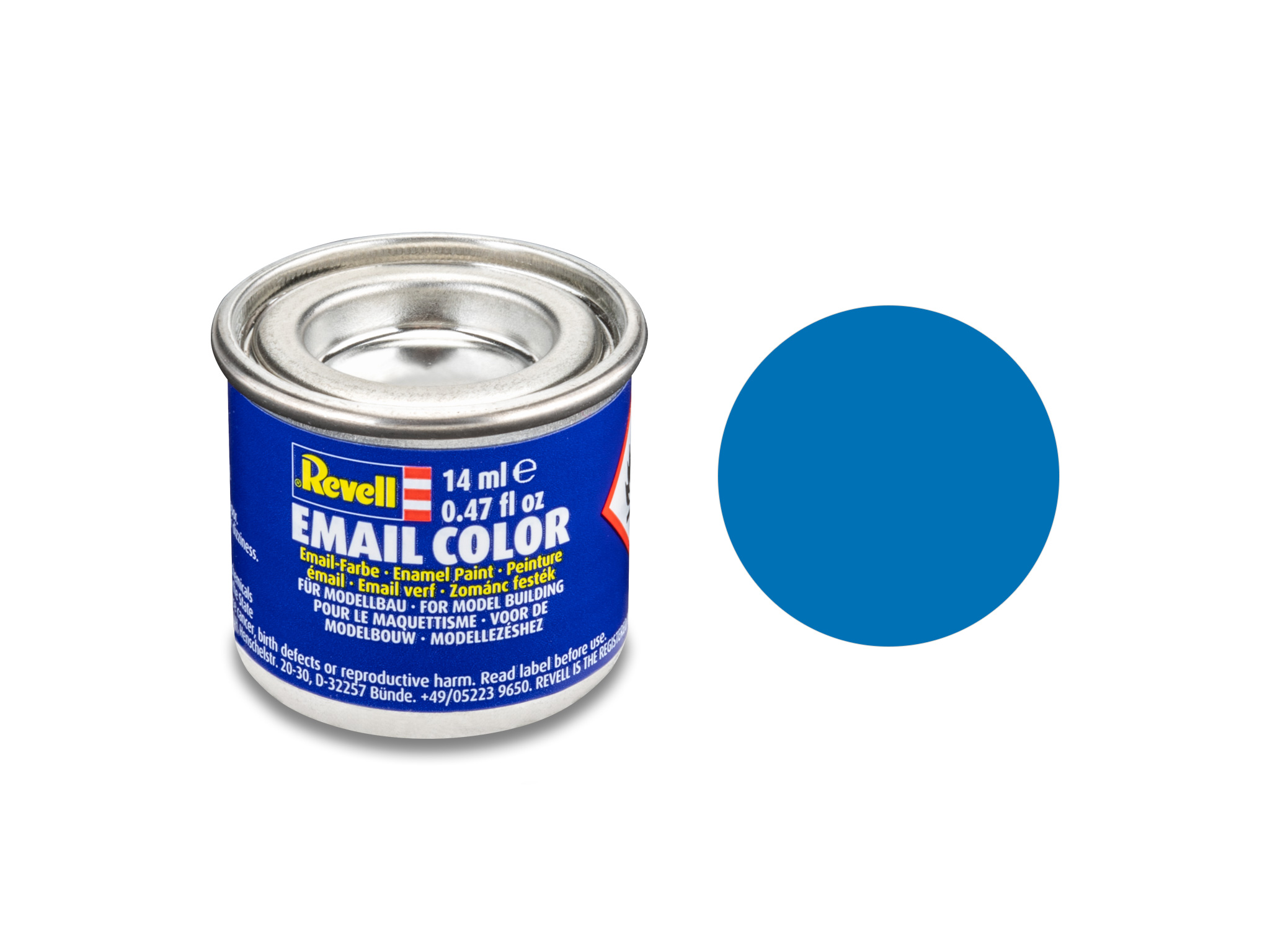Image of Hobbyfärg Revell Enamel 14 ml. blue mat 632156 42022923