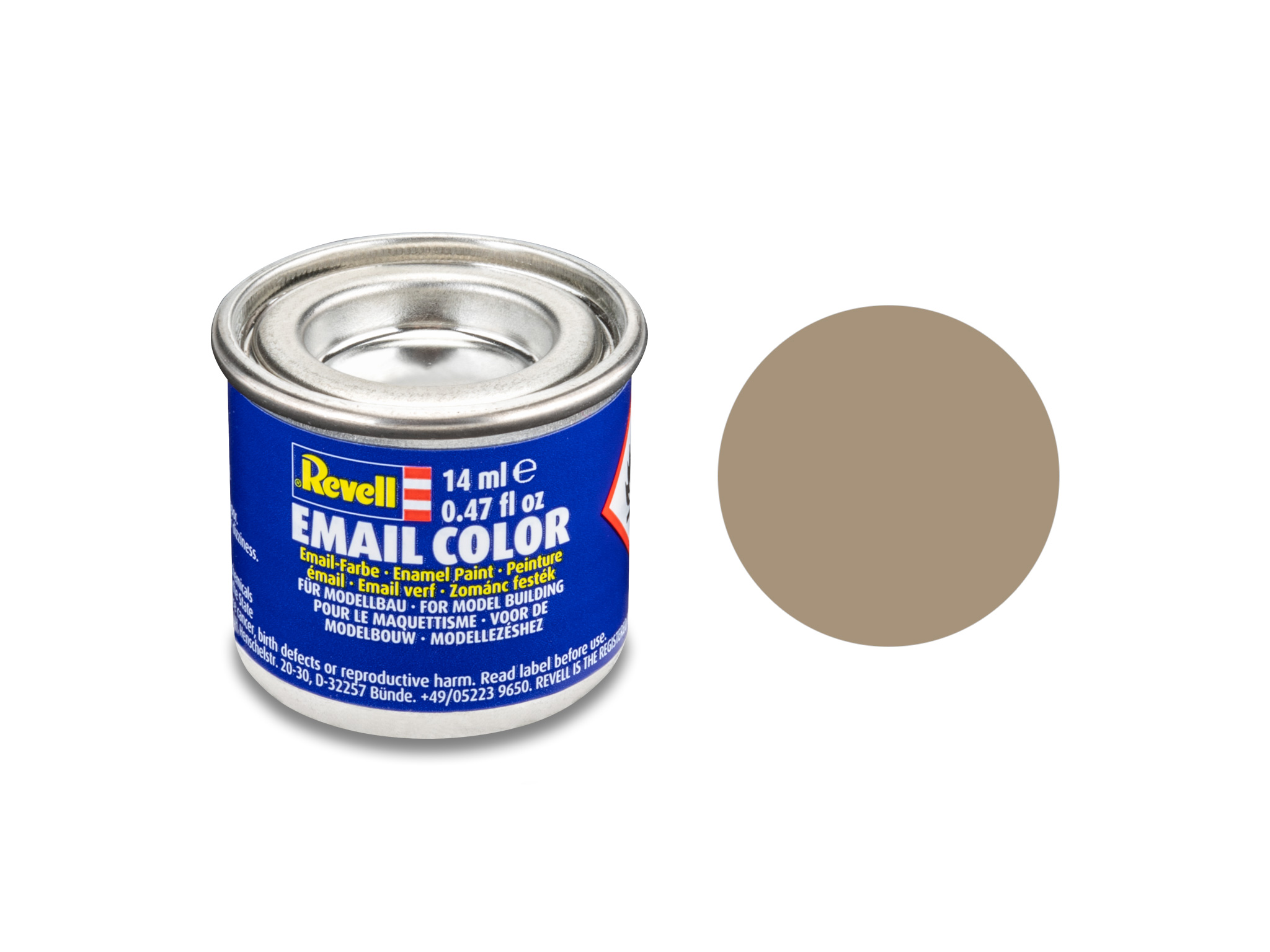 Image of Hobbyfärg Revell Enamel 14 ml. beige mat 632189 42023128