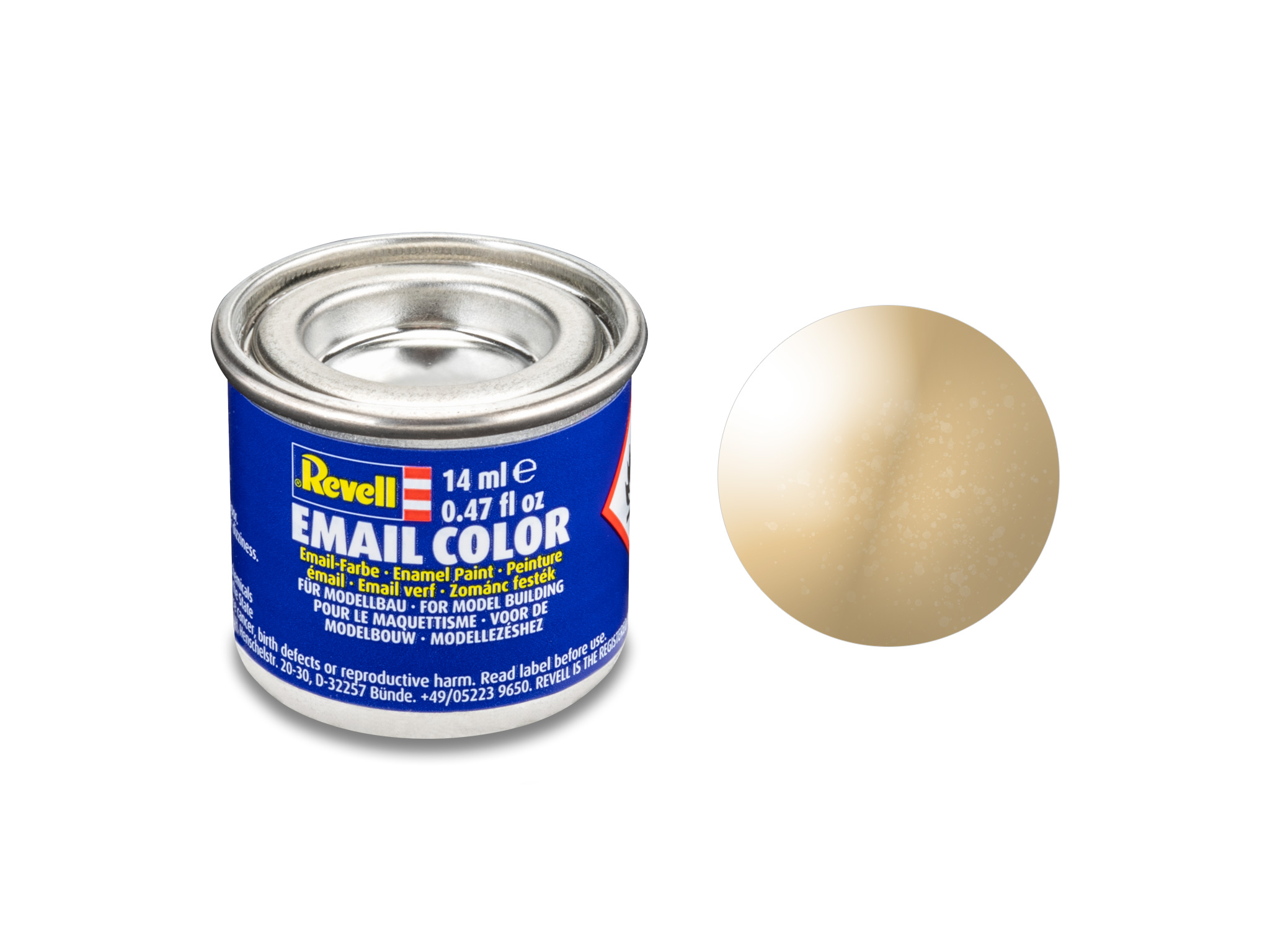 Image of Hobbyfärg Revell Enamel 14 ml. gold metallic 632194 42023173