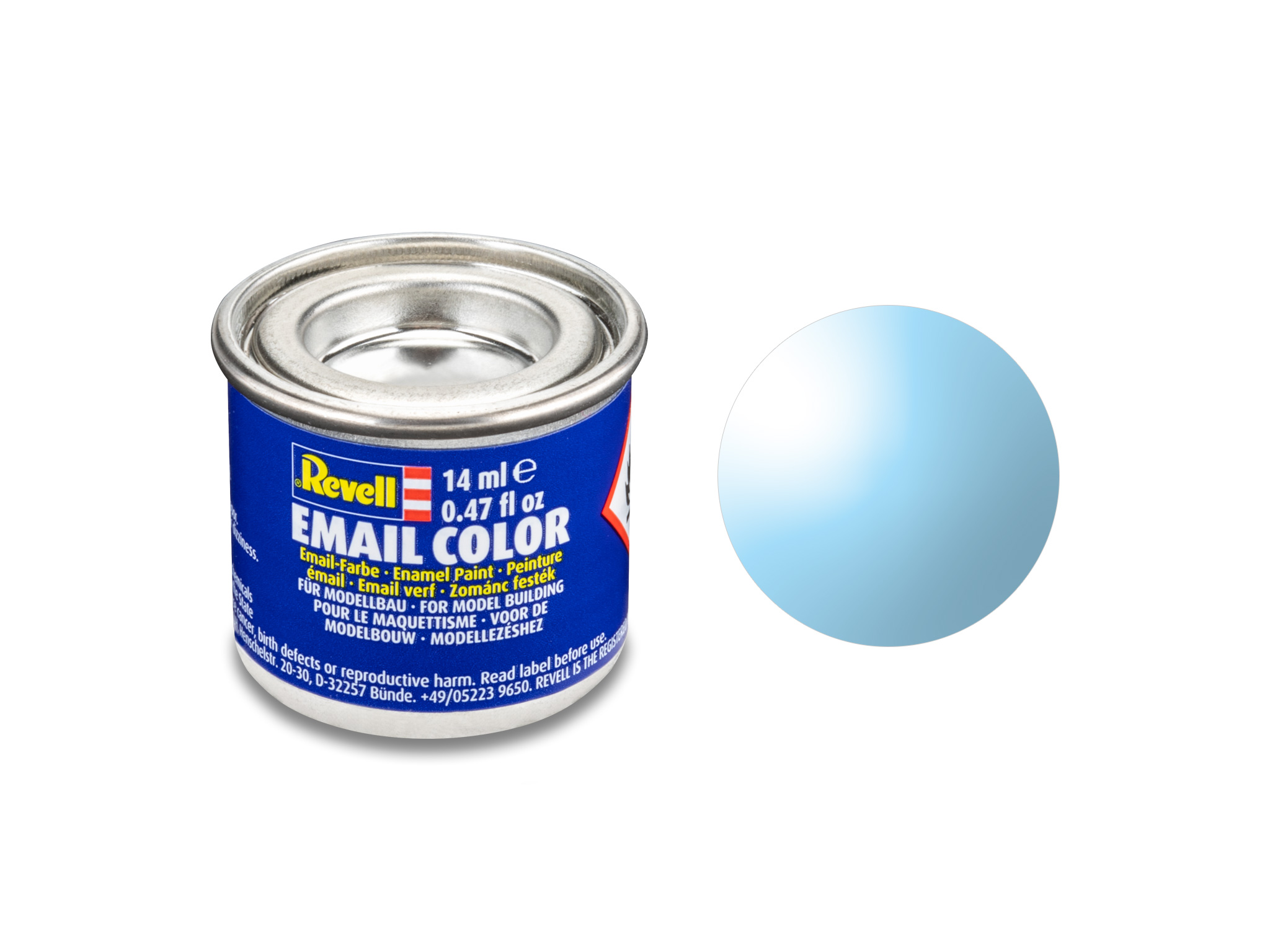 Image of Hobbyfärg Revell Enamel 14 ml. blue clear 632752 42082460