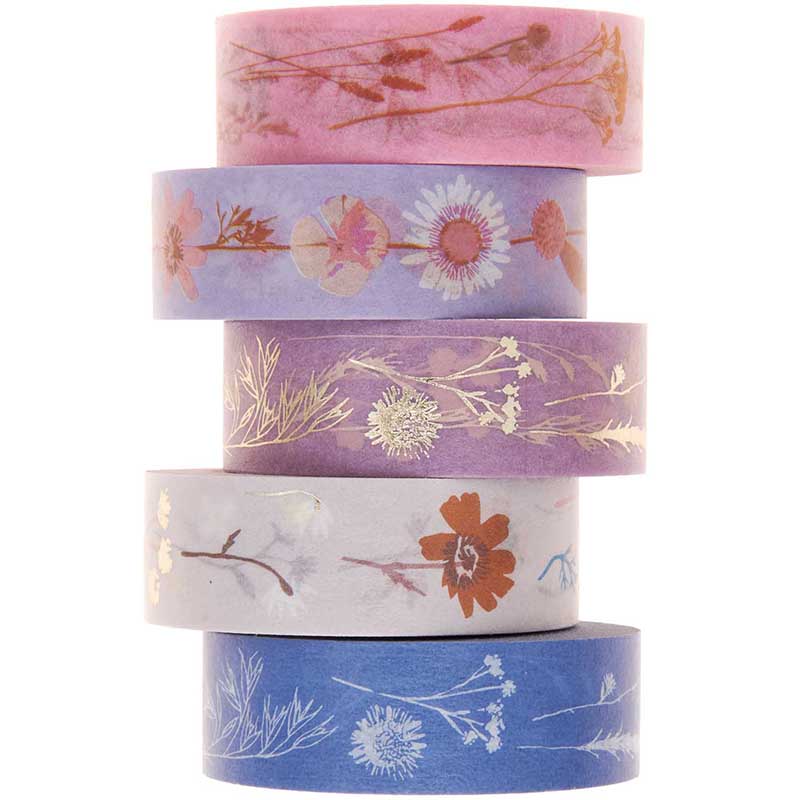 Image of Tejpset RICO Design Tape Set Transformation, dried flowers FSC MIX 300014R 4051271409111