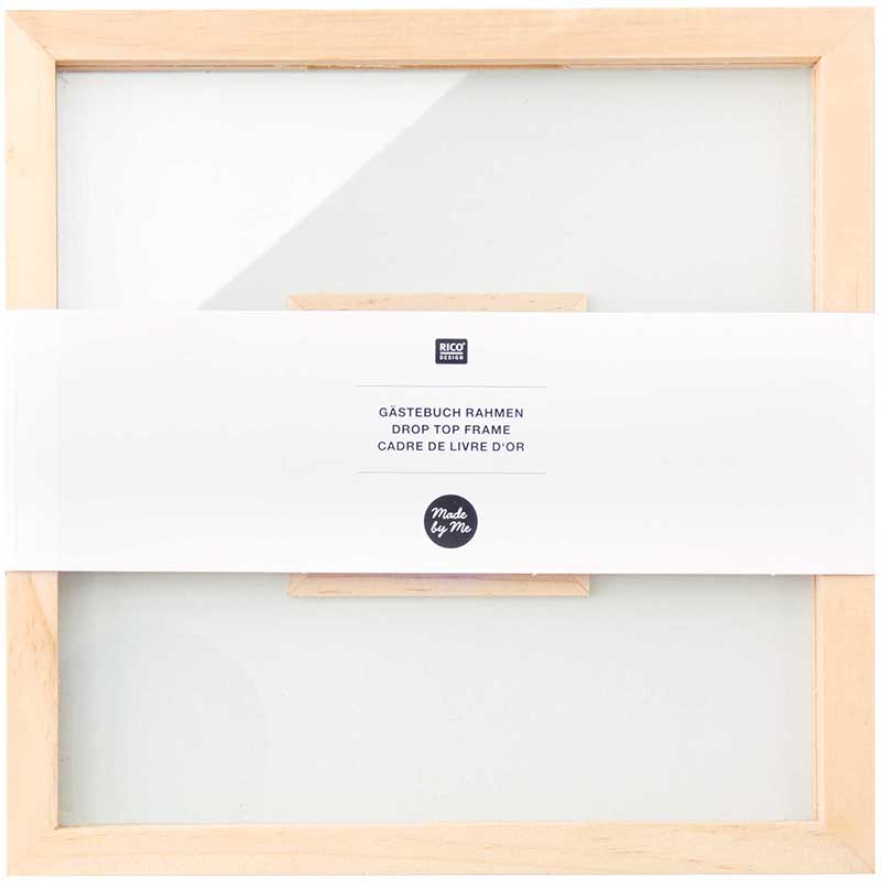 Image of Gästboksram RICO Design Drop top frame natural, 20x20cm FSC 100% 500190 4065166007672