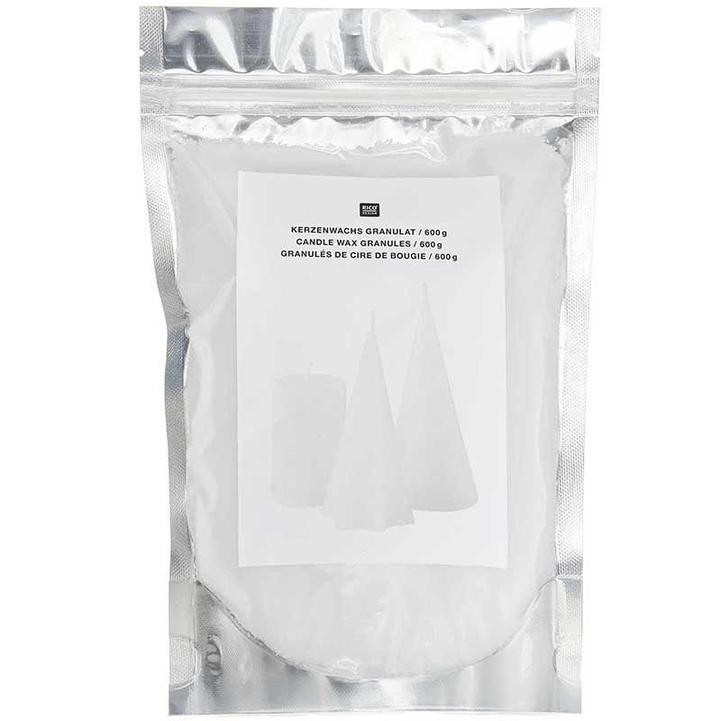 Image of Ljusvaxgranulat RICO Design Candle wax granules, 600g 500256 4065166015295