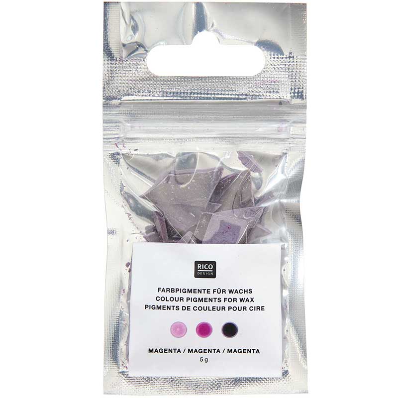 Image of Färgpigment för vax RICO Design Candle dye magenta, 5g 500273 4065166015462