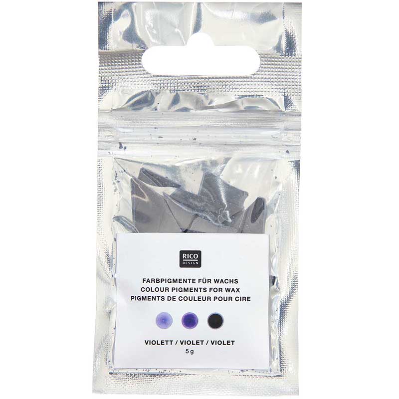 Image of Färgpigment för vax RICO Design Candle dye violet, 5g 500275 4065166015486