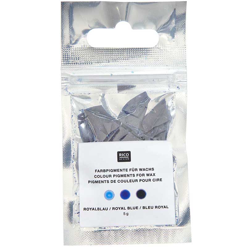 Image of Färgpigment för vax RICO Design Candle dye royal blue, 5g 500276 4065166015493