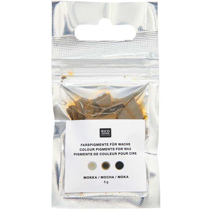 Image of Färgpigment för vax RICO Design Candle dye mocha, 5g 500280 4065166015530