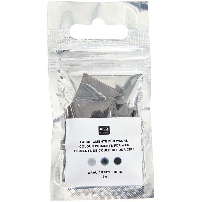 Image of Färgpigment för vax RICO Design Candle dye grey, 5g 500281 4065166015547