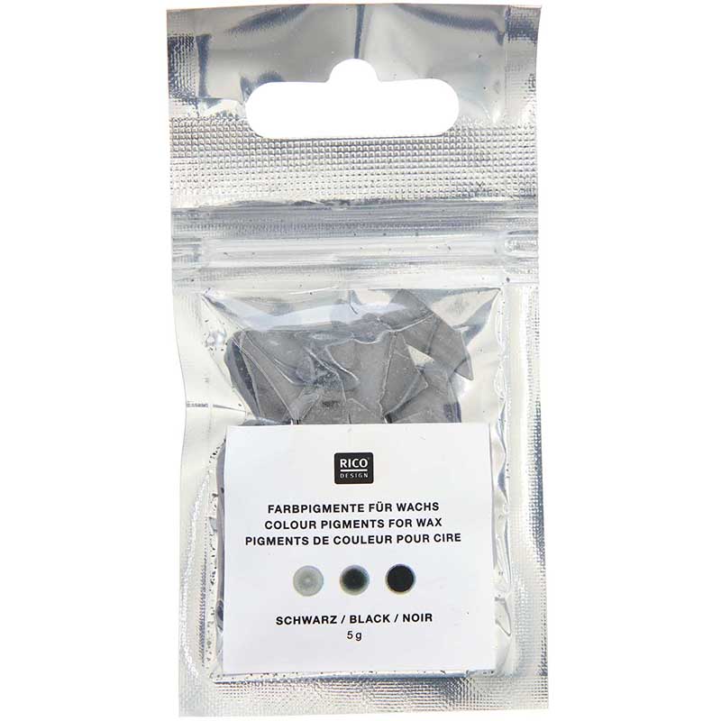Image of Färgpigment för vax RICO Design Candle dye black, 5g 500282 4065166015554