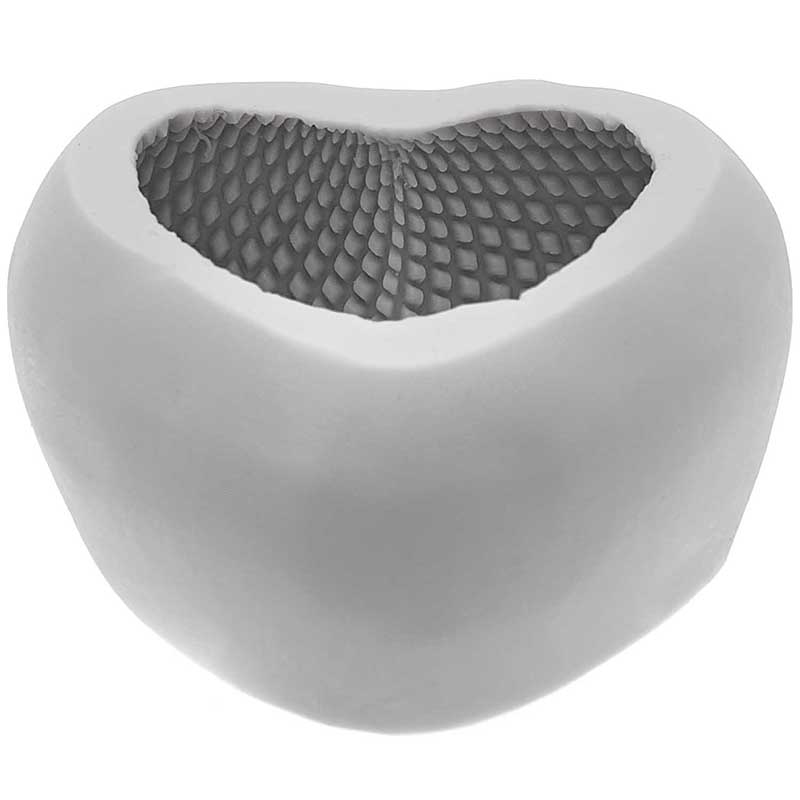 Image of Ljusstöpform RICO Design Candle mould big heart, 86x78x43mm 500284 4065166015578