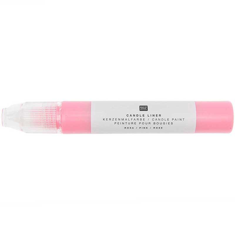 Image of Ljuspenna RICO Design Candle liner pink, 30ml 500334 4065166020978