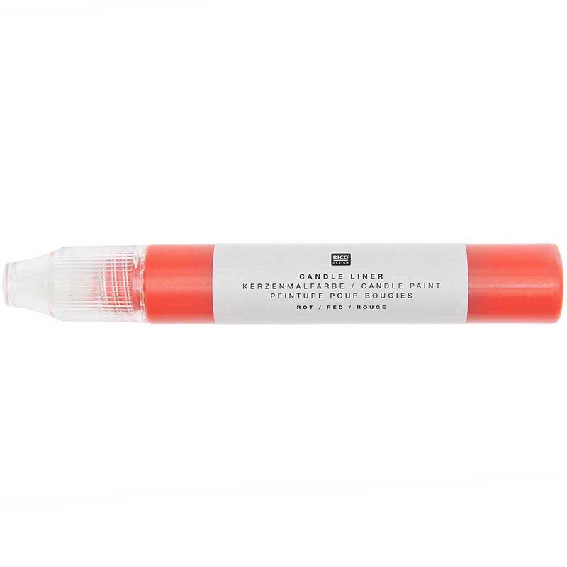 Image of Ljuspenna RICO Design Candle liner red, 30ml 500335 4065166020985