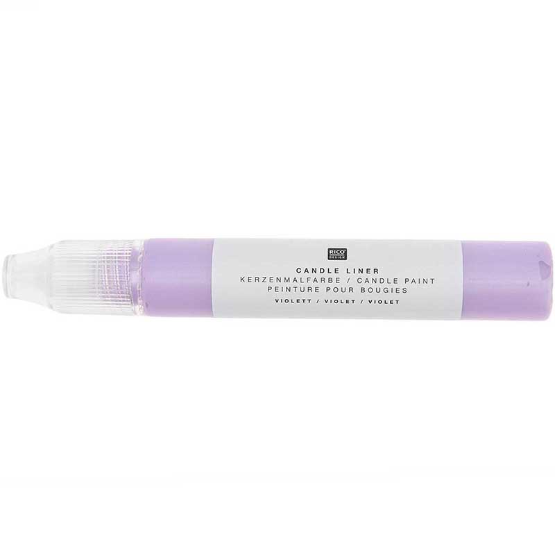 Image of Ljuspenna RICO Design Candle liner violet, 30ml 500336 4065166020992