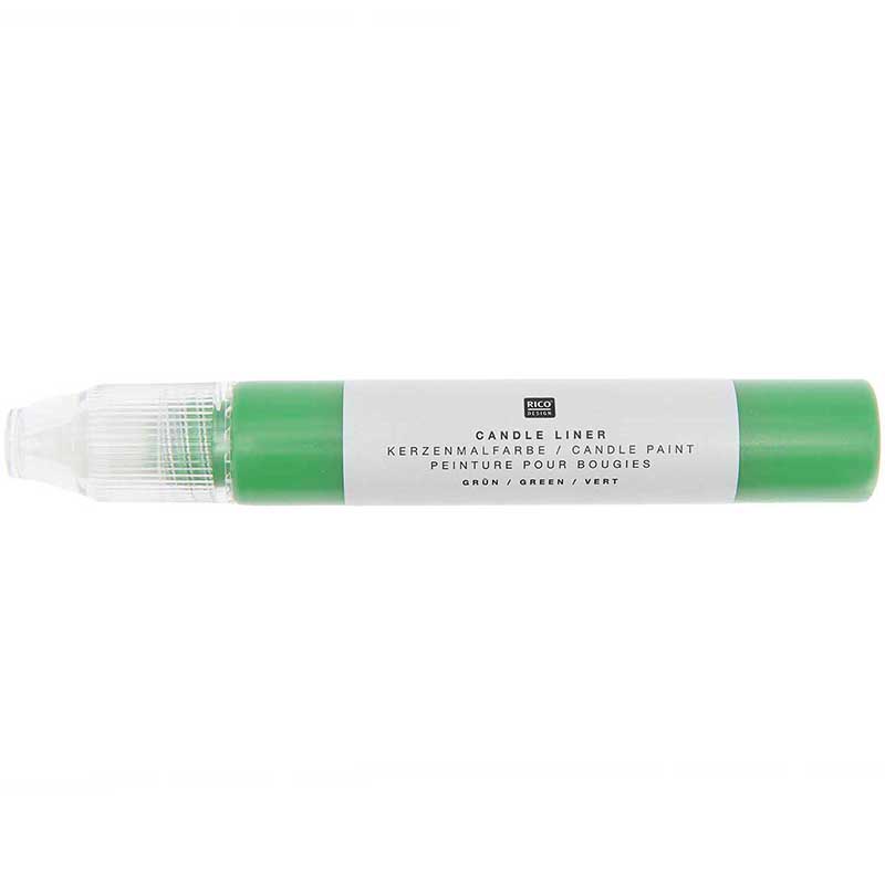 Image of Ljuspenna RICO Design Candle liner green, 30ml 500338 4065166021012
