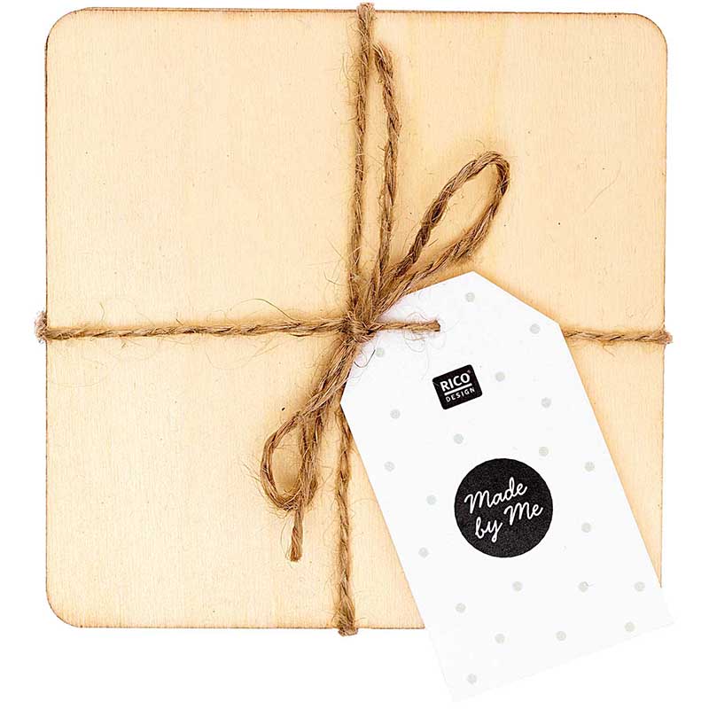 Image of Träunderlägg RICO Design WOODEN COASTER RECTANGLUAR 87160082 4051271473242