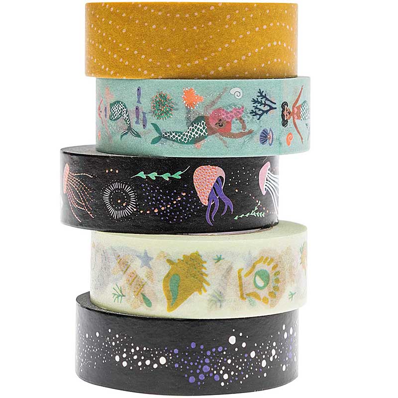 Image of Tejpset RICO Design TAPE SET, MERMAID FSC MIX 990017957 4051271399450