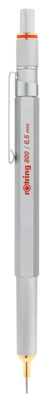Image of Stiftpenna Rotring 800 Silver MP 0.5mm 1904449 3501179044491
