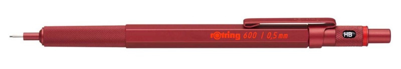 Image of Stiftpenna Rotring 600 MP Red 0,5 mm 2114264 3026981142642