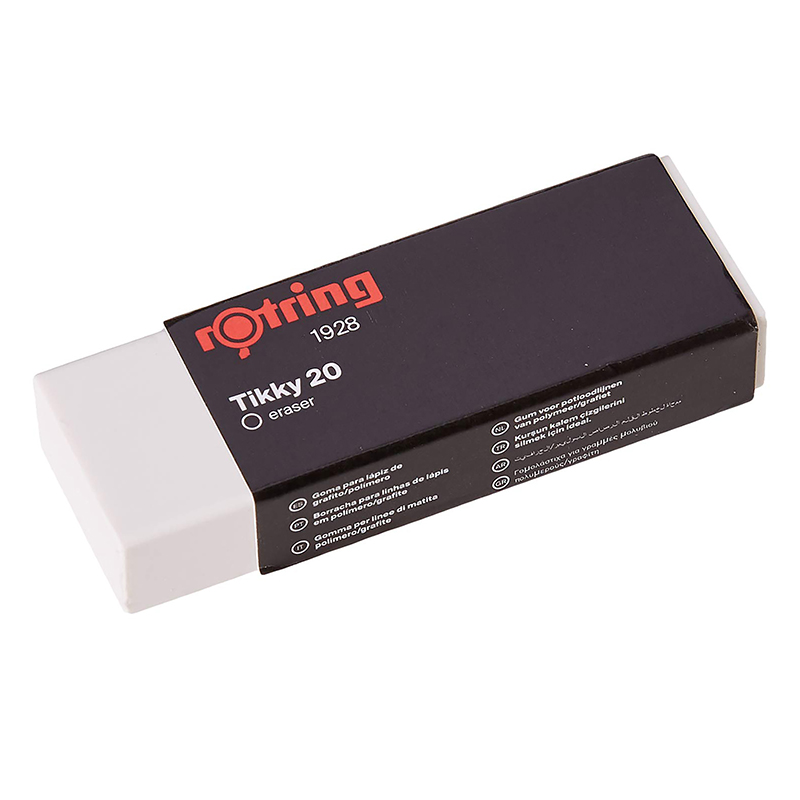 Image of Suddigum Rotring TIKKY 20 LARGE ERASER BOX20 S0195831 4006856551419