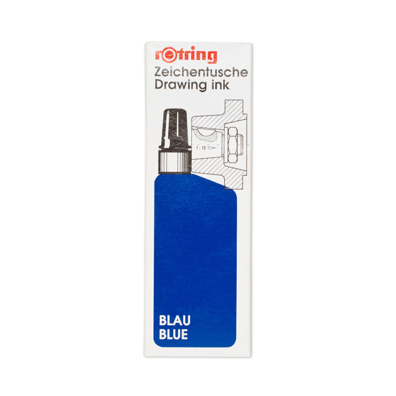Image of Bläck Rotring Blue Ink 23ml flaska (5F) S0216280 4006856591095