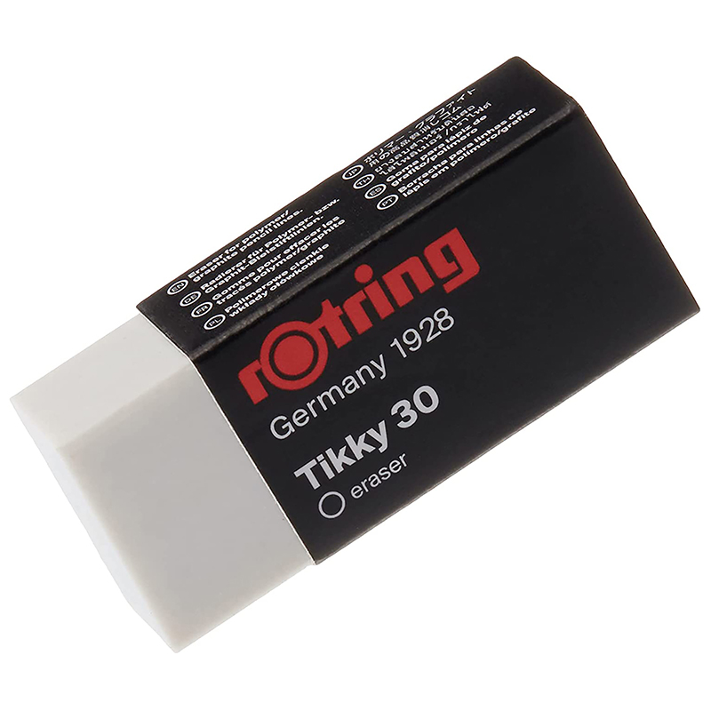 Image of Suddigum Rotring TIKKY 30 MEDIUM ERASER BOX30 S0234101 4006856551730