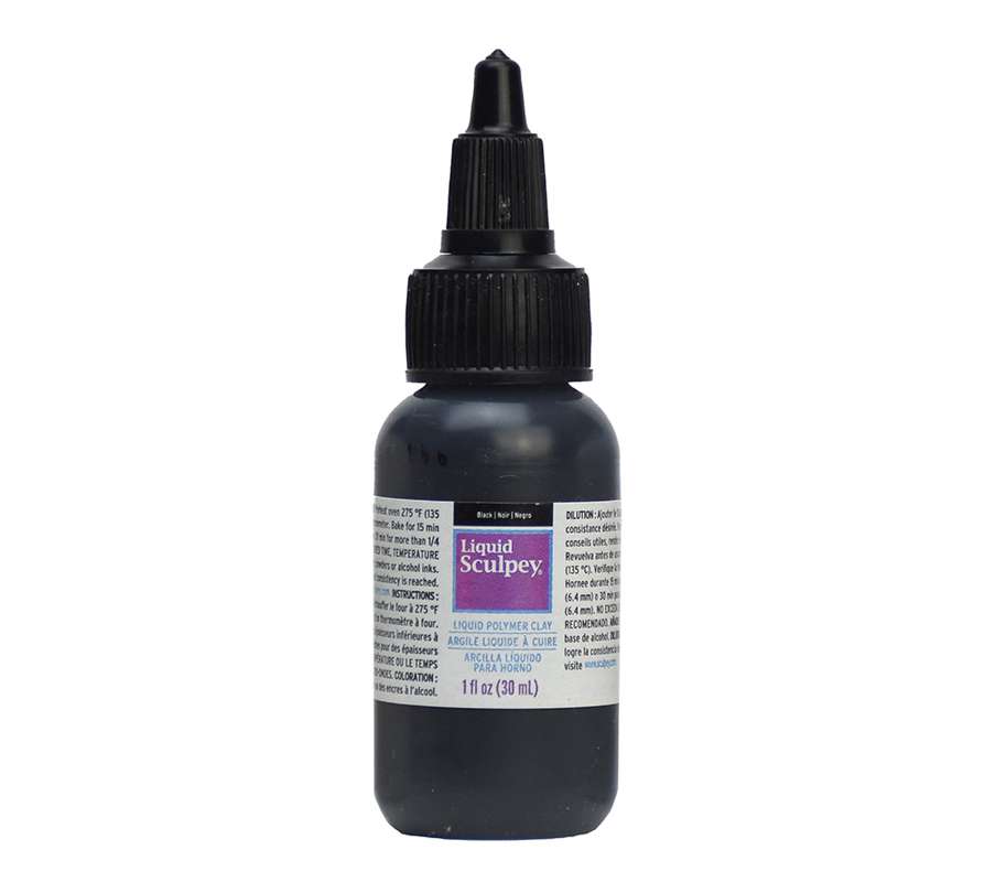 Image of Lera Liquid Sculpey -- Black 30ml ALS3521 823521 715891352113