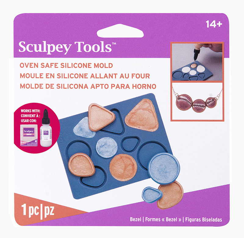 Image of Lera Verktyg Sculpey Bakeable Mold Bezel Shapes APM80 820080 714891136218