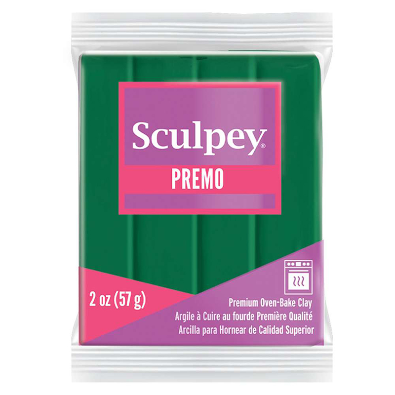Image of Lera Sculpey Premo -- Forest Green (5F) 825006 715891500606