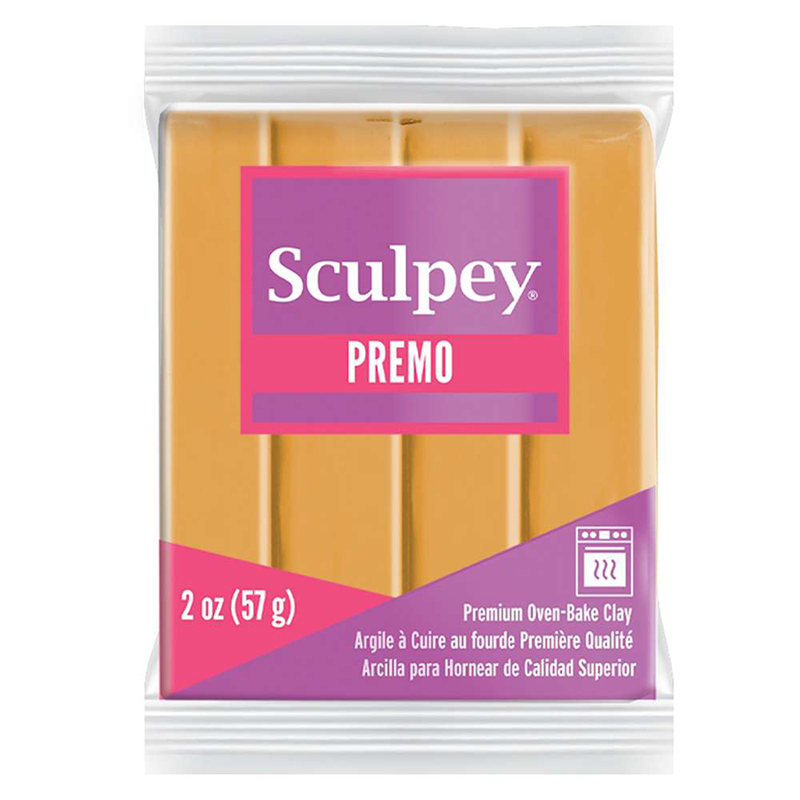 Image of Lera Sculpey Premo -- Mustard (5F) 825011 715891501146