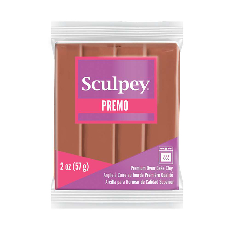 Image of Lera Sculpey Premo -- Terra Cotta (5F) 825533 715891553305