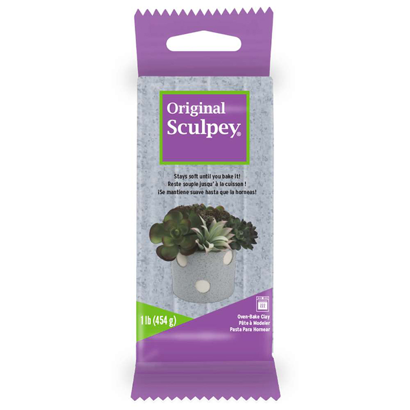 Image of Lera Sculpey Original -- Granite, 1 lb (454 g) 800001 715891444443