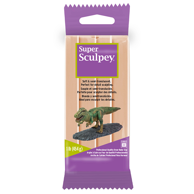 Image of Lera Super Sculpey -- Pink/Beige, 450g SS1 (3F) 820001 715891114315