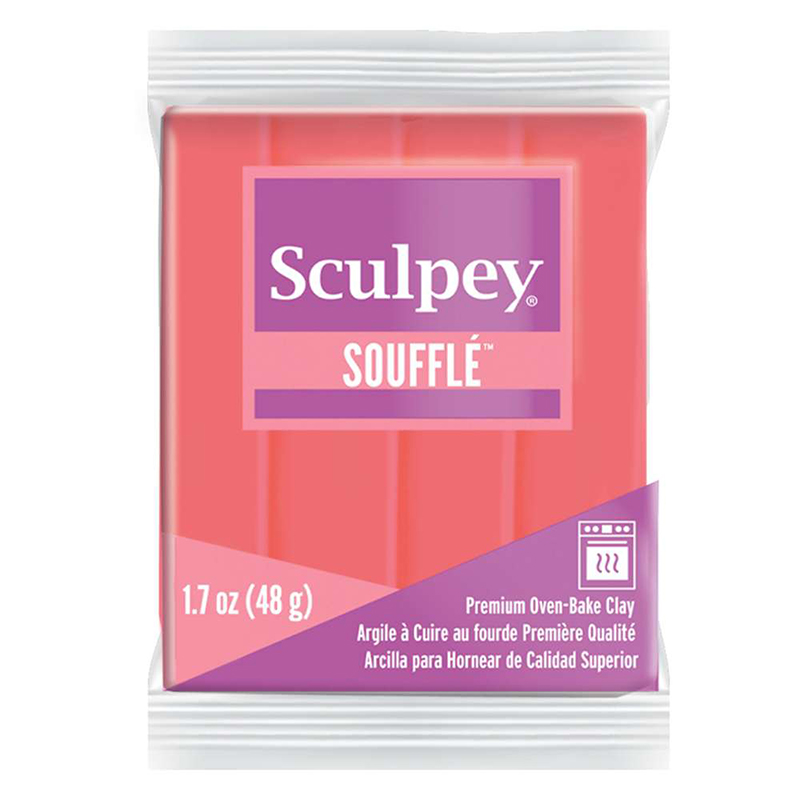 Image of Lera Sculpey Soufflé -- Mandarin (5F) 816009 715891600900