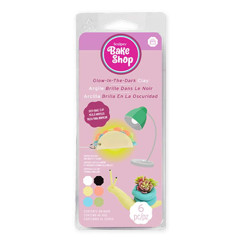 Image of Lera Sculpey III Glow-in-the-Dark Set K3 6110 814064 715891145234