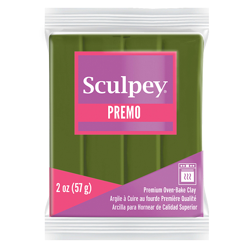 Image of Lera Premo Sculpey -- Spanish Olive  57g  PE02 5007  (5F) 825007 715891500729