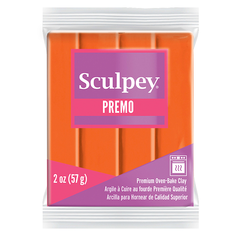 Image of Lera Premo Sculpey -- Orange 57g PE02 5033 (5F) 825033 715891503324