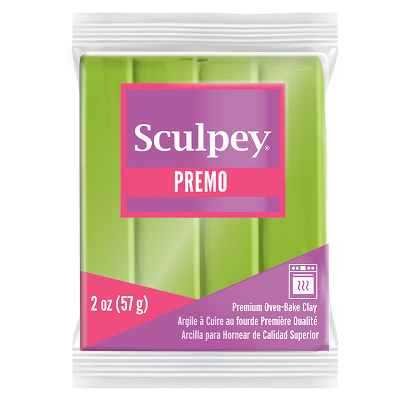 Image of Lera Premo Sculpey -- Bright Green Pearl  Accents  57g  PE02 5035  (5F) 825035 715891503522