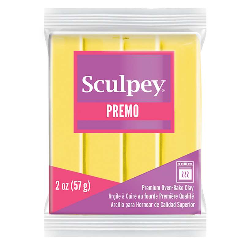 Image of Lera Premo Sculpey -- Sunshine  57g  PE02 5525  (5F) 825525 715891552520
