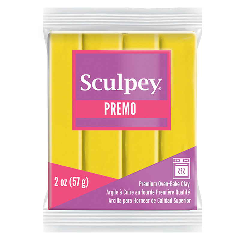Image of Lera Premo Sculpey -- Cadmium Yellow Hue 57g PE02 5572 (5F) 825572 715891557228