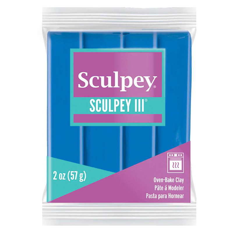 Image of Lera Sculpey III -- Blue 57g S302 063 (5F) 832063 715891110638
