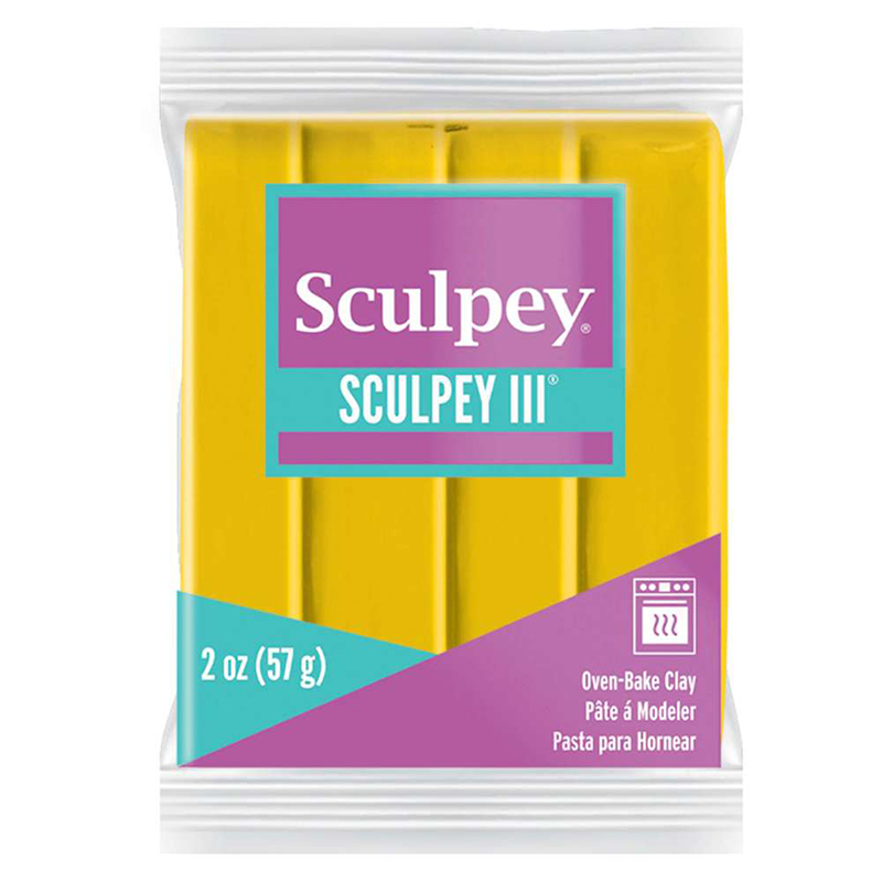 Image of Lera Sculpey III -- Yellow 57g S302 072 (5F) 832072 715891110720