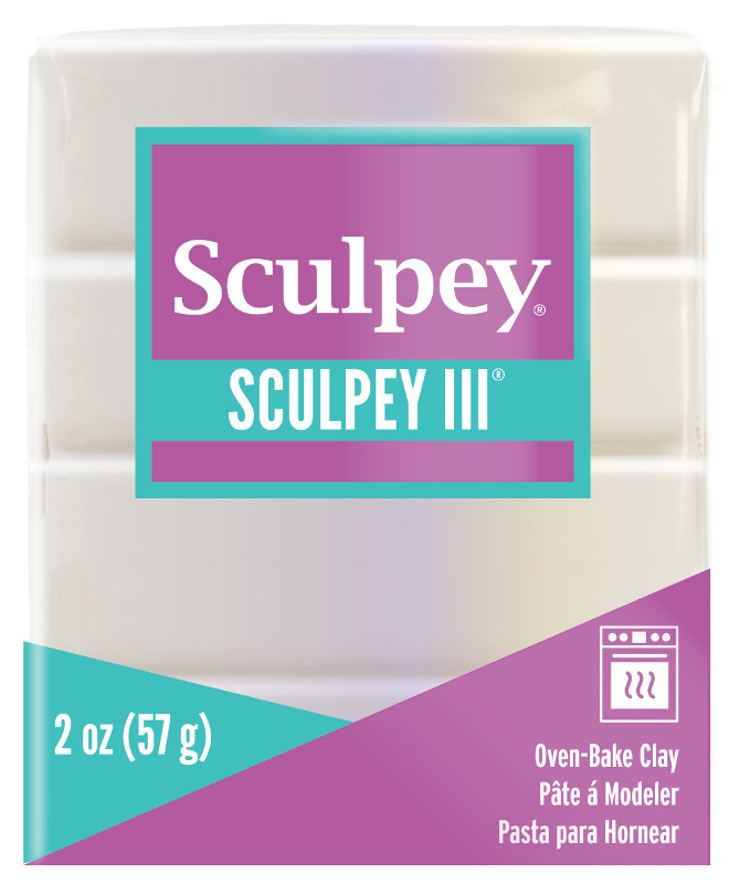 Image of Lera Sculpey III -- Pearl 57g S302 1101 (5F) 831101 715891111017