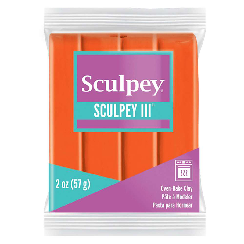 Image of Lera Sculpey III -- Just Orange 57g S302 1634 (5F) 831634 715891163429