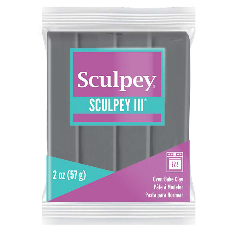 Image of Lera Sculpey III -- Elephant Gray 57g S302 1645 (5F) 831645 715891164525